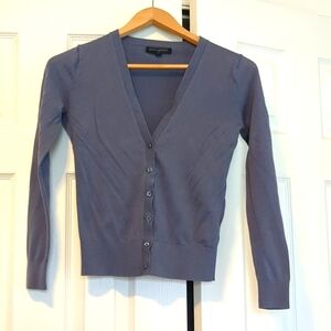 Banana republic blue gray cardigan